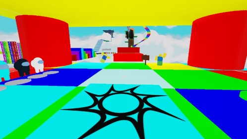 Rainbow Easy Obby (Complete to get admin!)