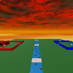 blue vs red