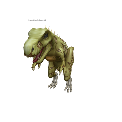 t rex default dance lol