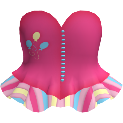 🎈 Pinkie Pie Pink Corset Mlp Pony