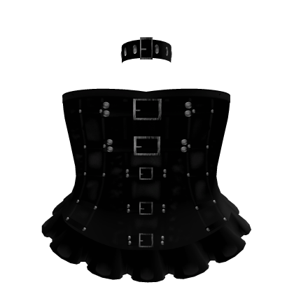 Cute Edgy Goth Dress Black