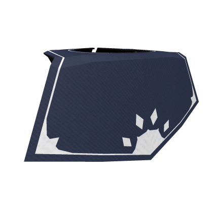 Blue and White Short Cape Roblox item