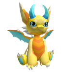 Erythia's Baby Sundrop Dragon