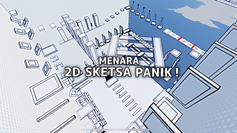 [UPDATE] Menara 2D Sketsa Panik ! screenshot 1