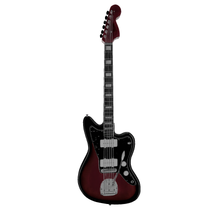 [STANDING] Red Punk Electric Guitar