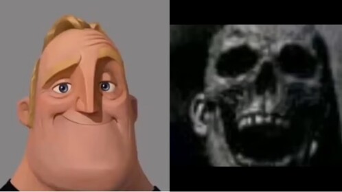 Mr Incredible becoming uncanny but it's ur fiends