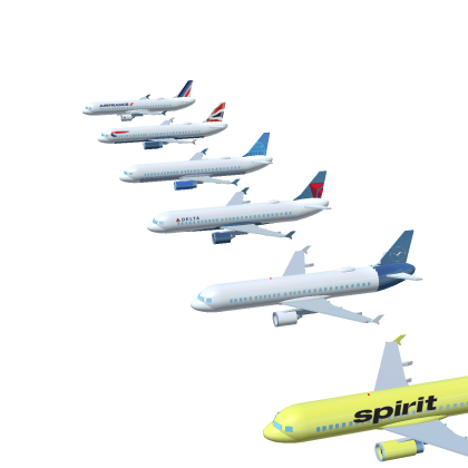 A320-200 AI planes