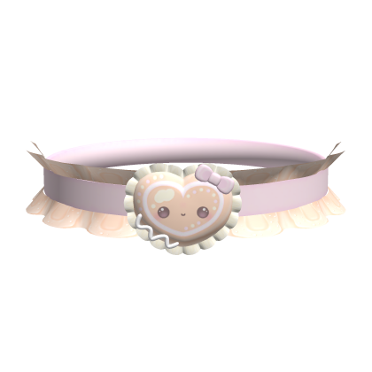 ʚ ︵ mm! sweet gingerbread cookie choker