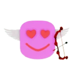 Collected Valentines Bighead Roblox badge thumbnail
