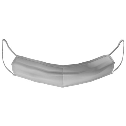 White Low Face Mask Down 