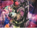 Astronaut in the sea