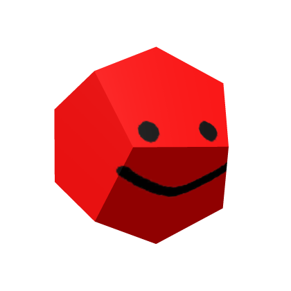Dodecahedron Head (Red)