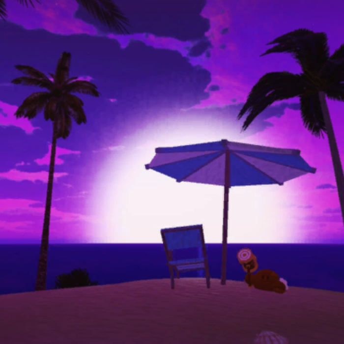 Violet Coastal Sunset