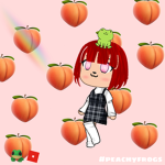 Peachy frog squad