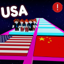 IMPOSSIBLE Flag Glass Bridge!