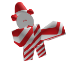 Peppermint Candy Cane Slimepup Backrider