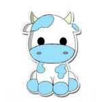Blue cow