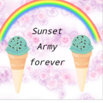 Sunset Army forever