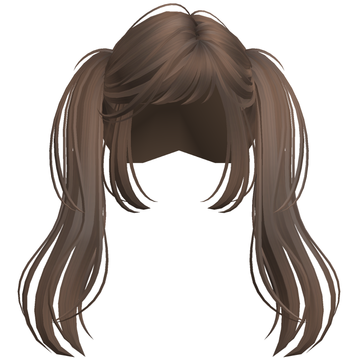 Messy Vamp Scene Pigtails Light Brown