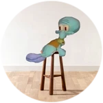 Welcome to the brand new and totally not similar to any other character sitting a chair game, Squanchwart on a Stool!