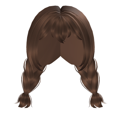 Cute Braided Braids (Brown) Roblox item