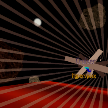 Cruiser: Hyperspace with realistic