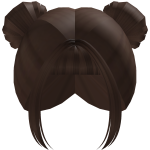 Brown Buns Hair
