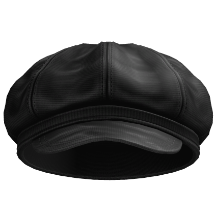 Trendy Aesthetic Beret (Black) Roblox item