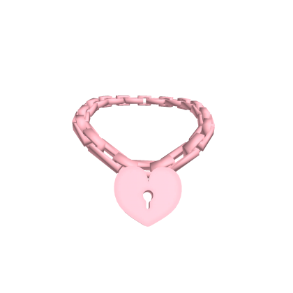Pink Heart Locket Necklace 3.0