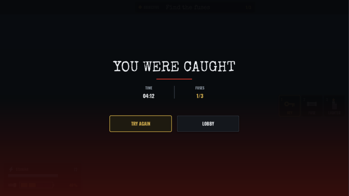 Horror UI Kit Stamina Flashlight Objective HUD preview 3