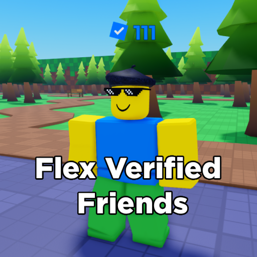 Flex Verified Friends official Roblox game thumbnail