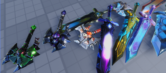 Crystal Weapon Pack preview 1