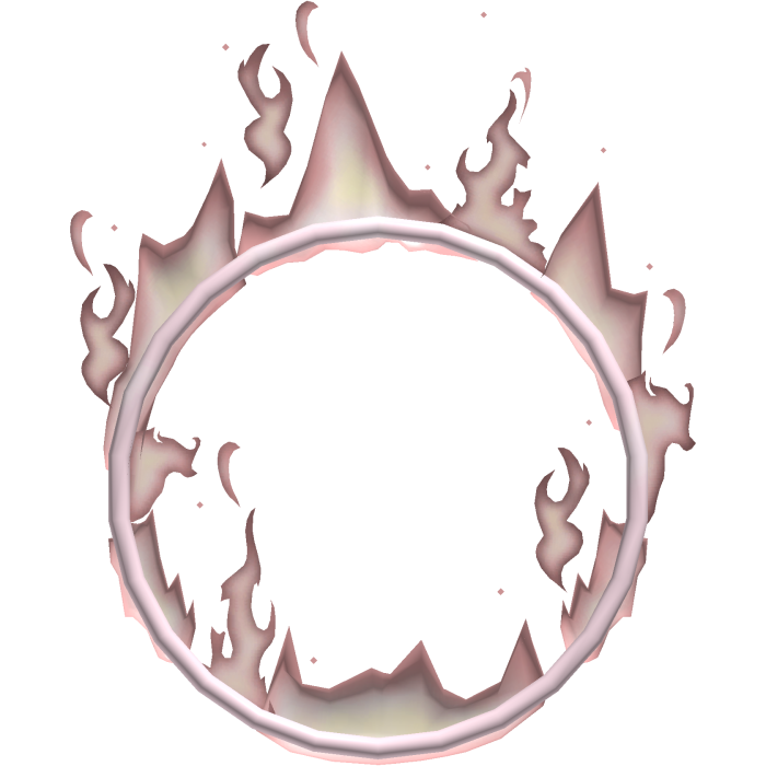 ♡ Pink Flaming Circus Hoop