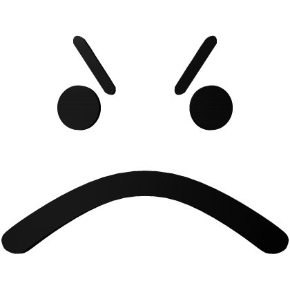 angry face png roblox