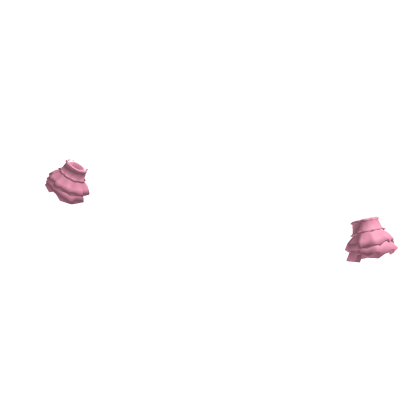 pink ruffled wrist lace cuffs