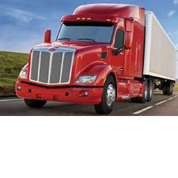 Watch a semi-truck drive into a house simulator