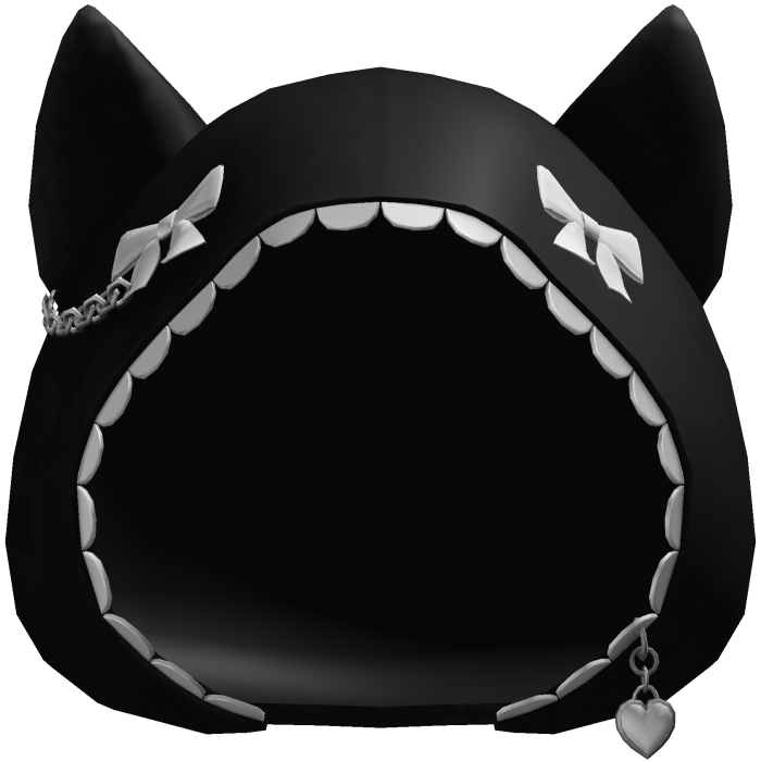 Black & White Cute Cat Ears Hoodie