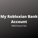 My Robloxian Account