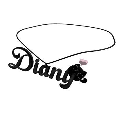 Diany Kitty Necklace Roblox item thumbnail