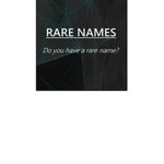 Rares names group