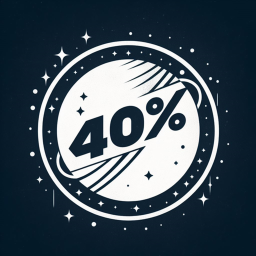 40%
