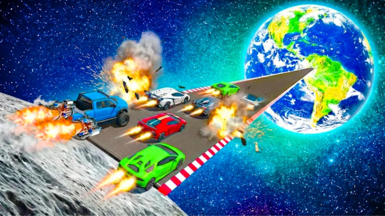 SLIDE 999,999 MILES IN A CAR OBBY! screenshot 3