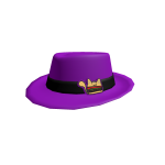 Purple SillyBurg Fedora