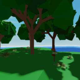 an island