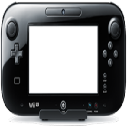 black wii u game pad Roblox decal