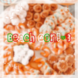 (new!) BEACH CON!