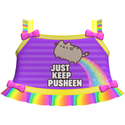 cute pusheen rainbow farts tweencore cutecore top