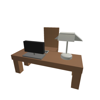 Computer and Desk