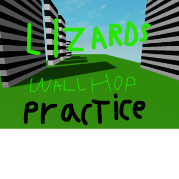 Lizard's wall hop Practice