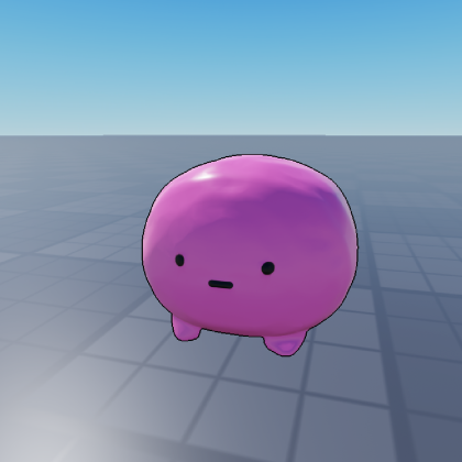Working Pink Mochi Plushie [Squishy]